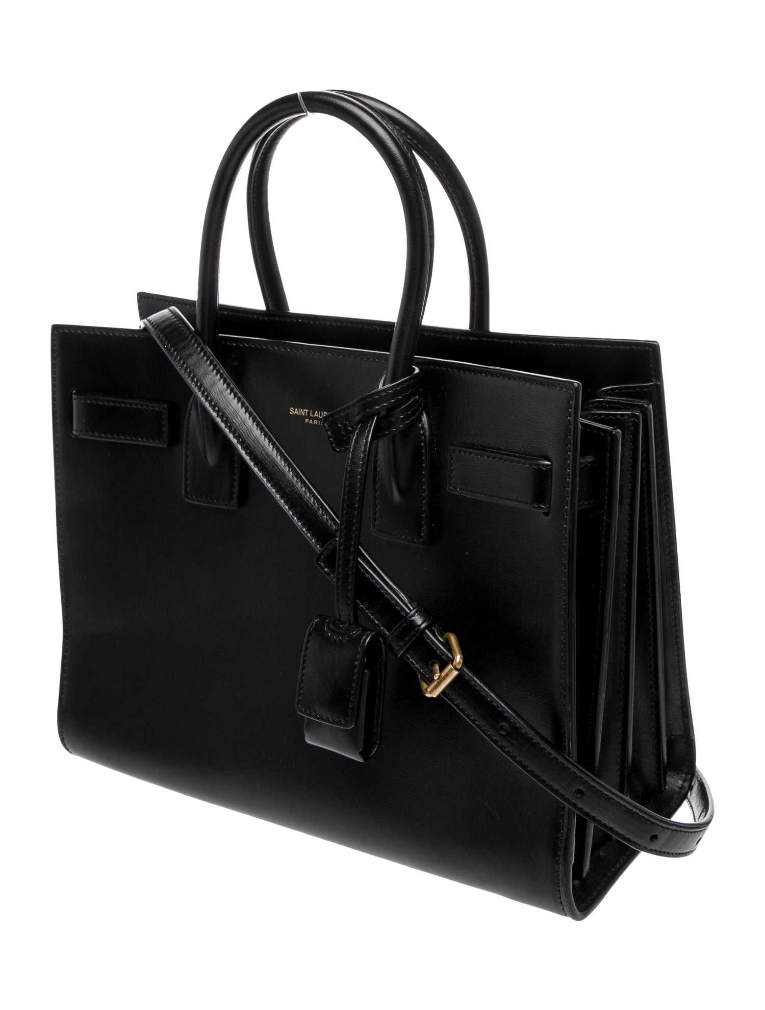 Saint Laurent Leather Leather Handle Bag