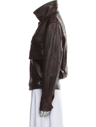 Saint Laurent 2022 Leather Biker Jacket