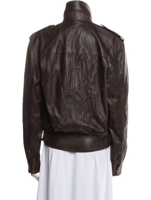 Saint Laurent 2022 Leather Biker Jacket