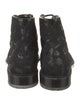 Saint Laurent Lace Combat Boots