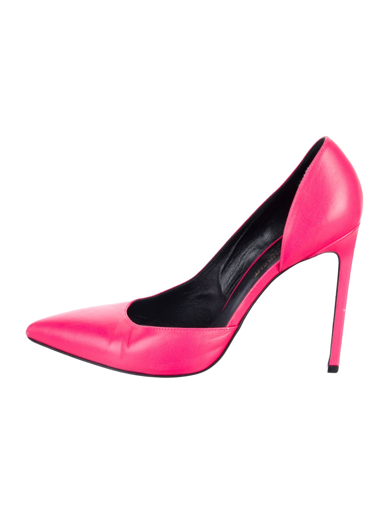 Saint Laurent Leather D'Orsay Pumps