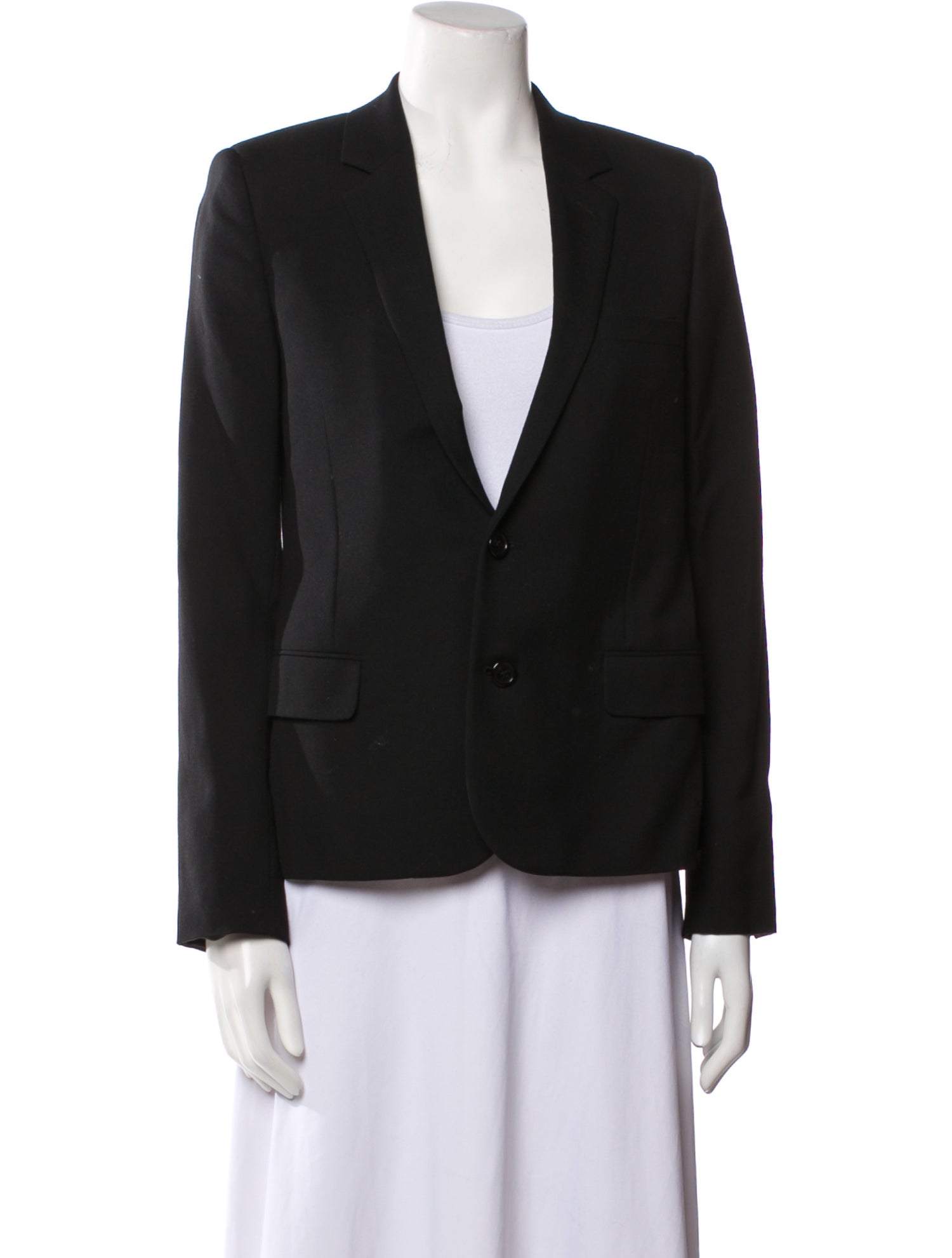 Saint Laurent Virgin Wool Blazer