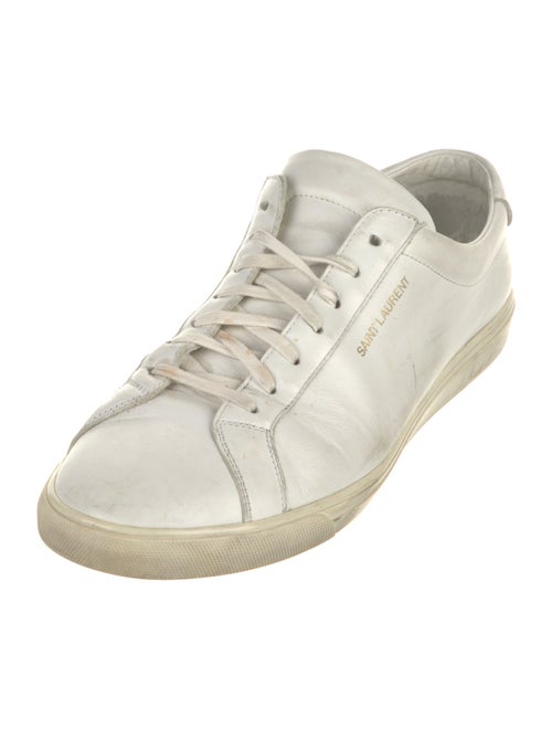 Saint Laurent Leather Sneakers