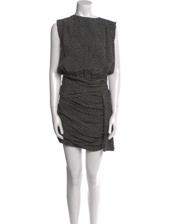 Saint Laurent Silk Mini Dress