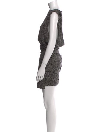 Saint Laurent Silk Mini Dress