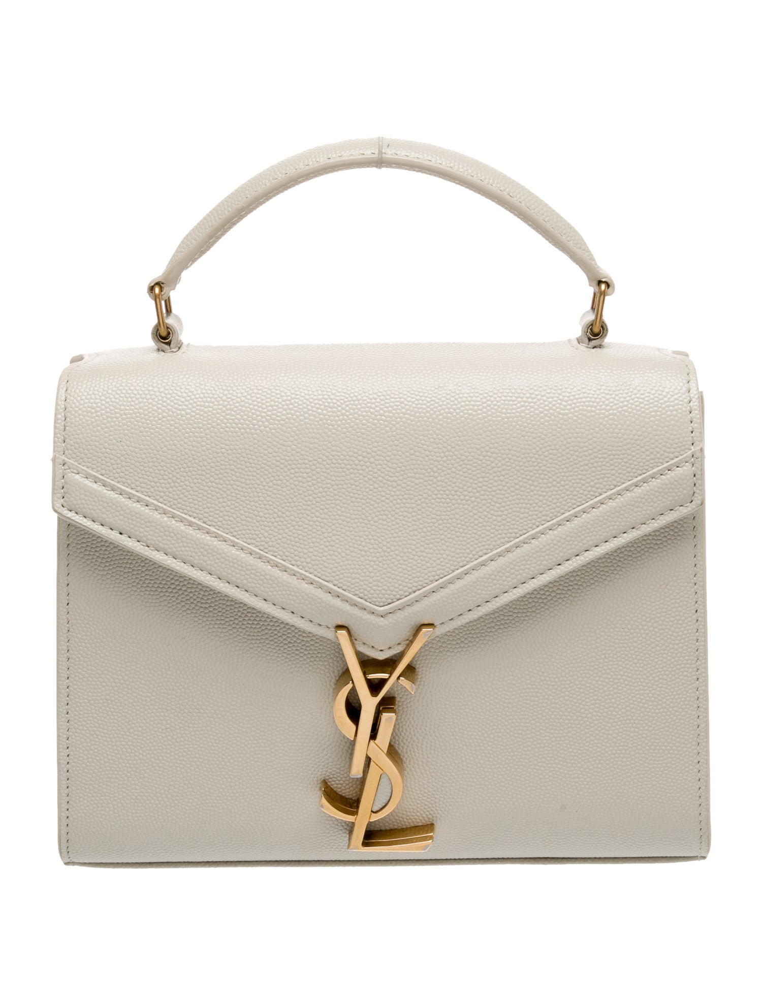Saint Laurent Leather Cassandre Mini
