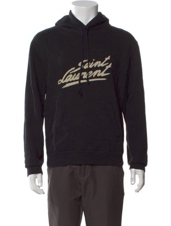 Saint Laurent 2020 Graphic Print Hoodie