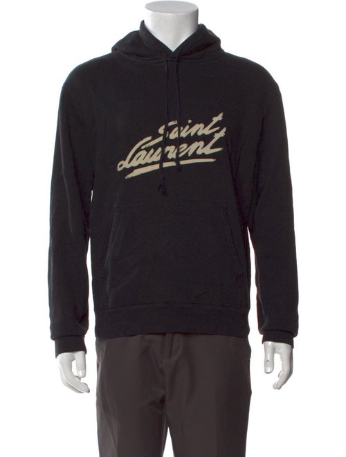 Saint Laurent 2020 Graphic Print Hoodie