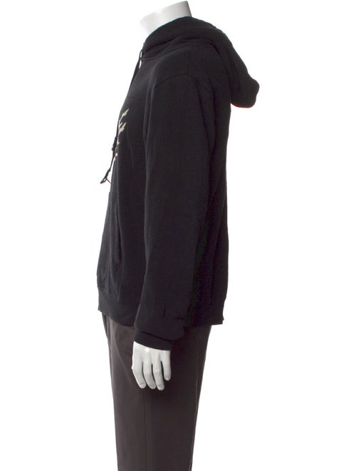 Saint Laurent 2020 Graphic Print Hoodie