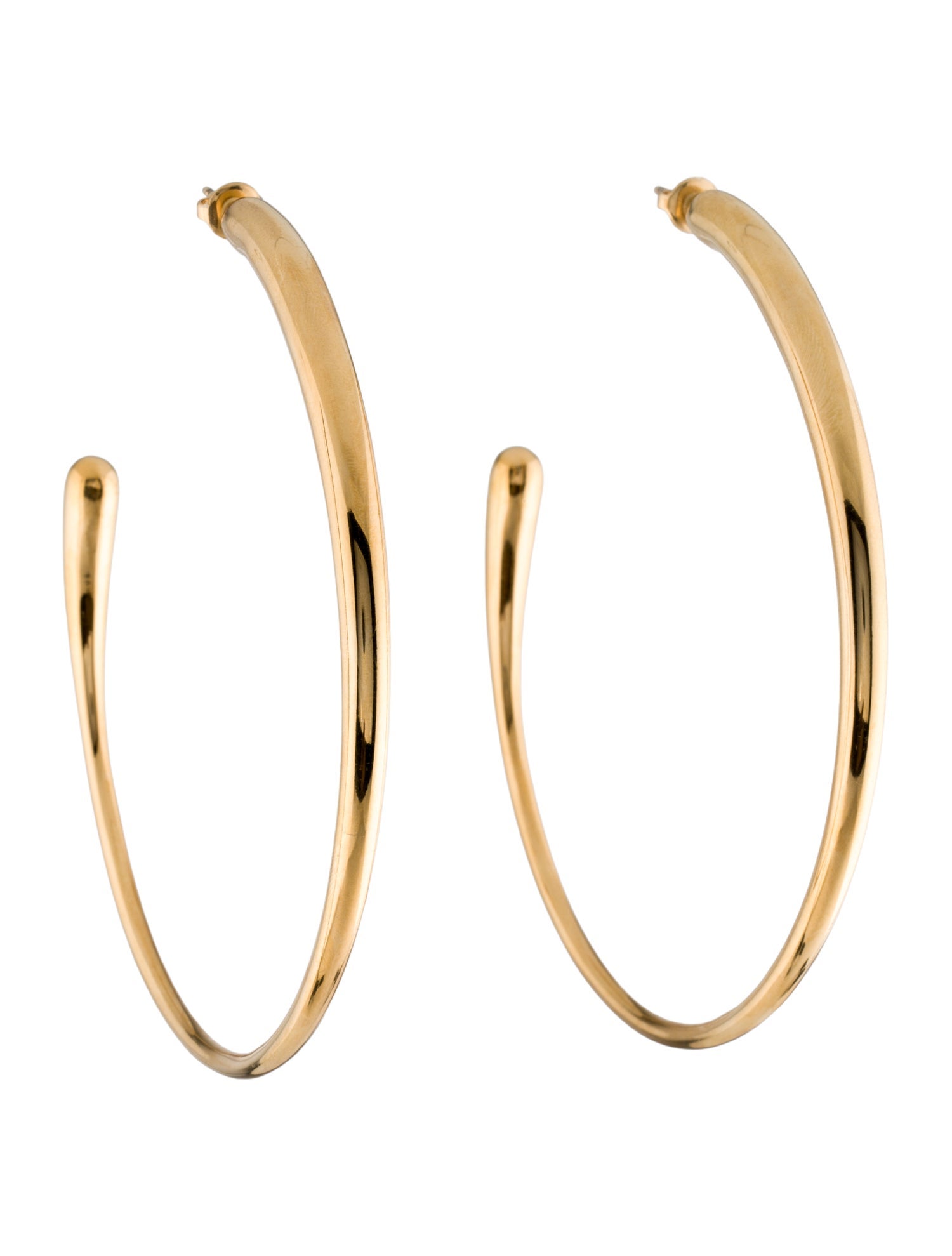Saint Laurent Oversized Hoop Earrings