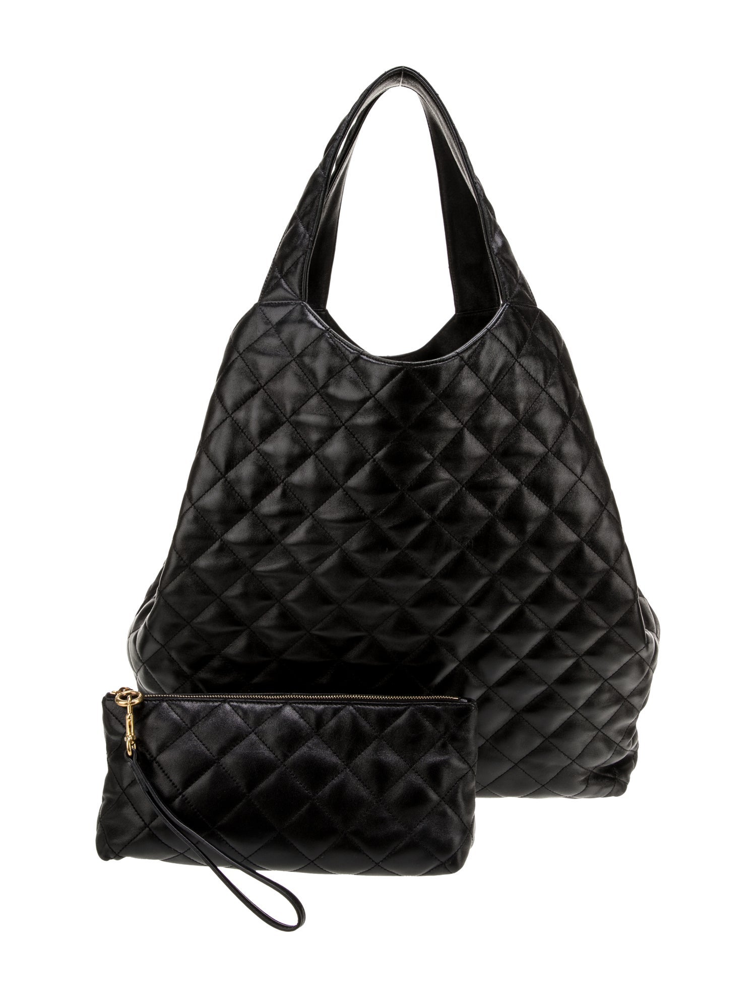 Saint Laurent Leather Hobo