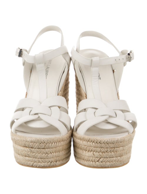 Saint Laurent Leather Espadrilles