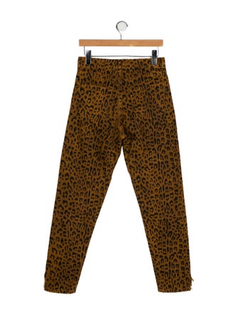 Saint Laurent High-Rise Skinny Leg Jeans