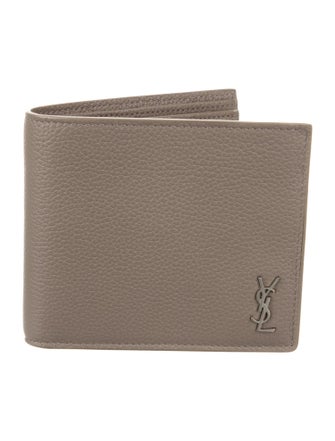 Saint Laurent 2023 Tiny Cassandre East/West Bifold Wallet