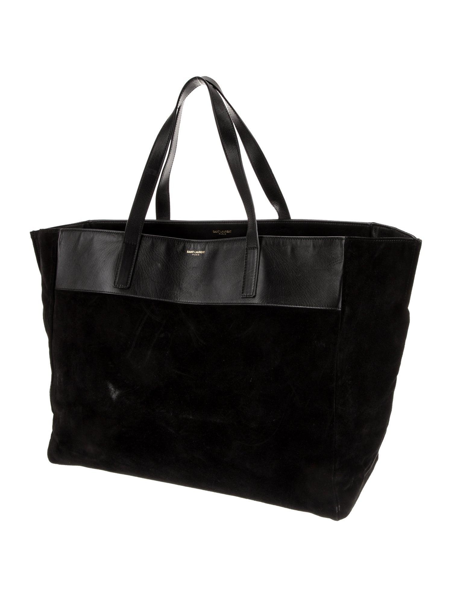 Saint Laurent Suede Tote