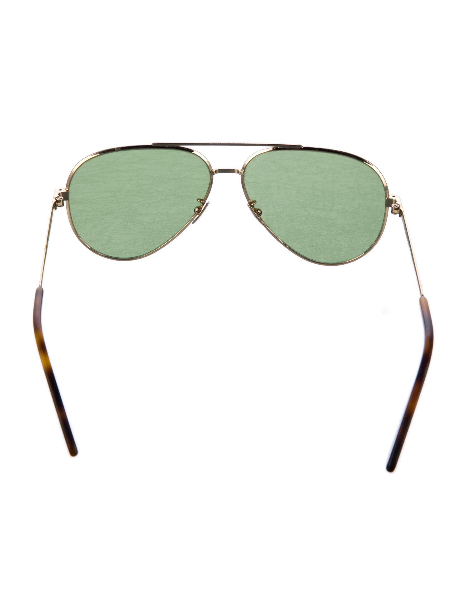 Saint Laurent Aviator Mirrored Sunglasses