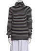 Saint Laurent Mohair Striped Sweater