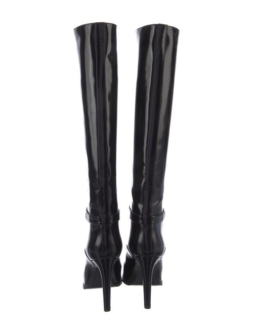 Saint Laurent Patent Leather Boots