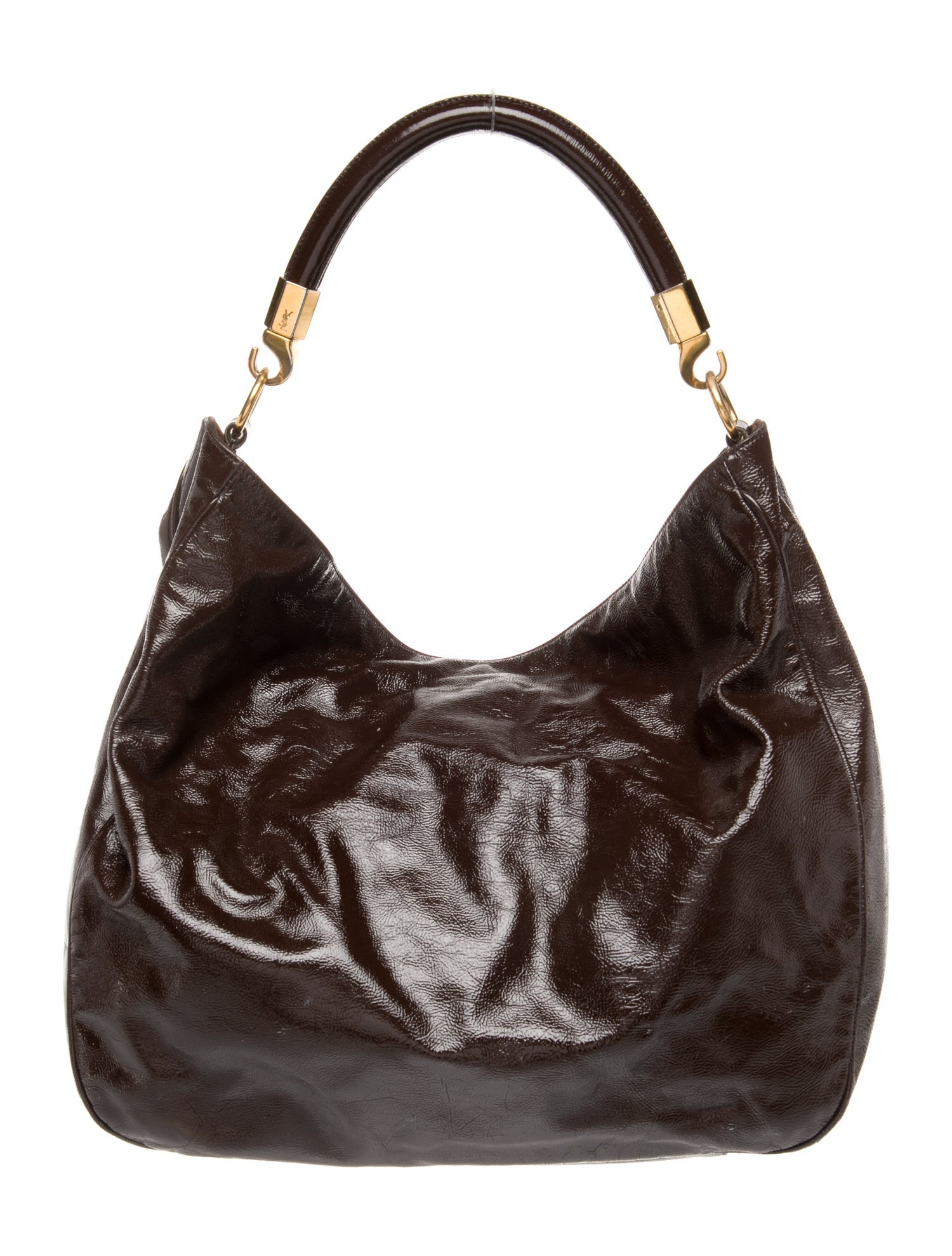 Yves Saint Laurent Patent Leather Hobo