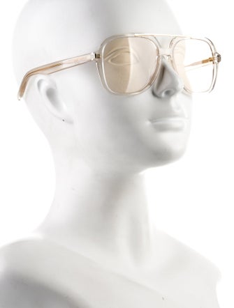 Saint Laurent Aviator Tinted Sunglasses