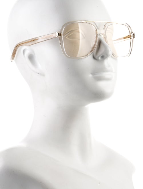 Saint Laurent Aviator Tinted Sunglasses