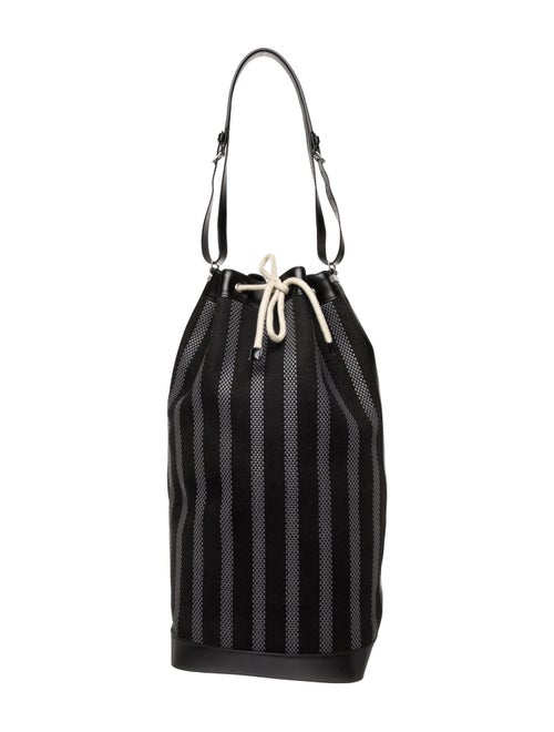 Saint Laurent Canvas Long Bucket Bag 2022