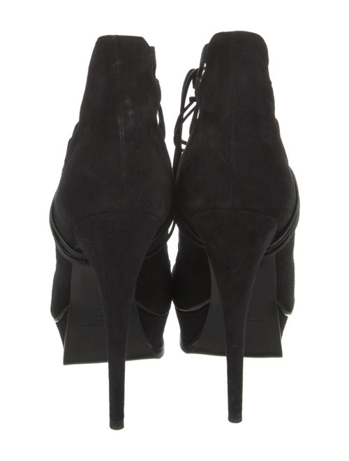 Saint Laurent Suede Gladiator Sandals