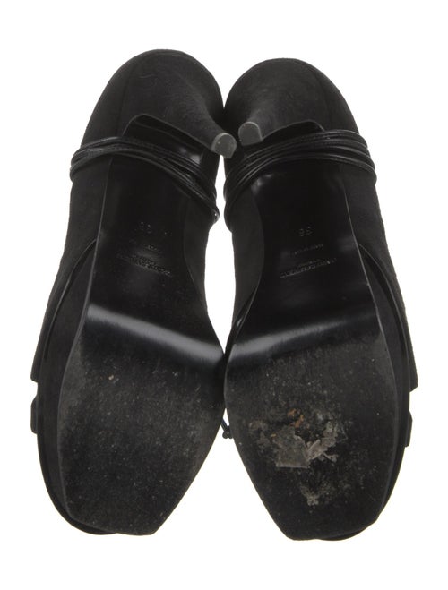 Saint Laurent Suede Gladiator Sandals