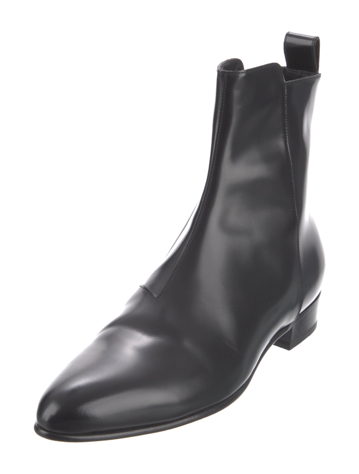 Saint Laurent Leather Boots