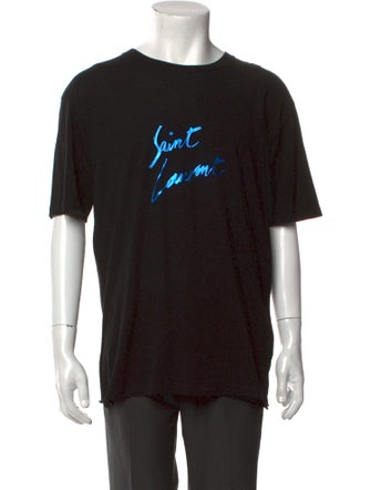 Saint Laurent 2017 Graphic Print T-Shirt