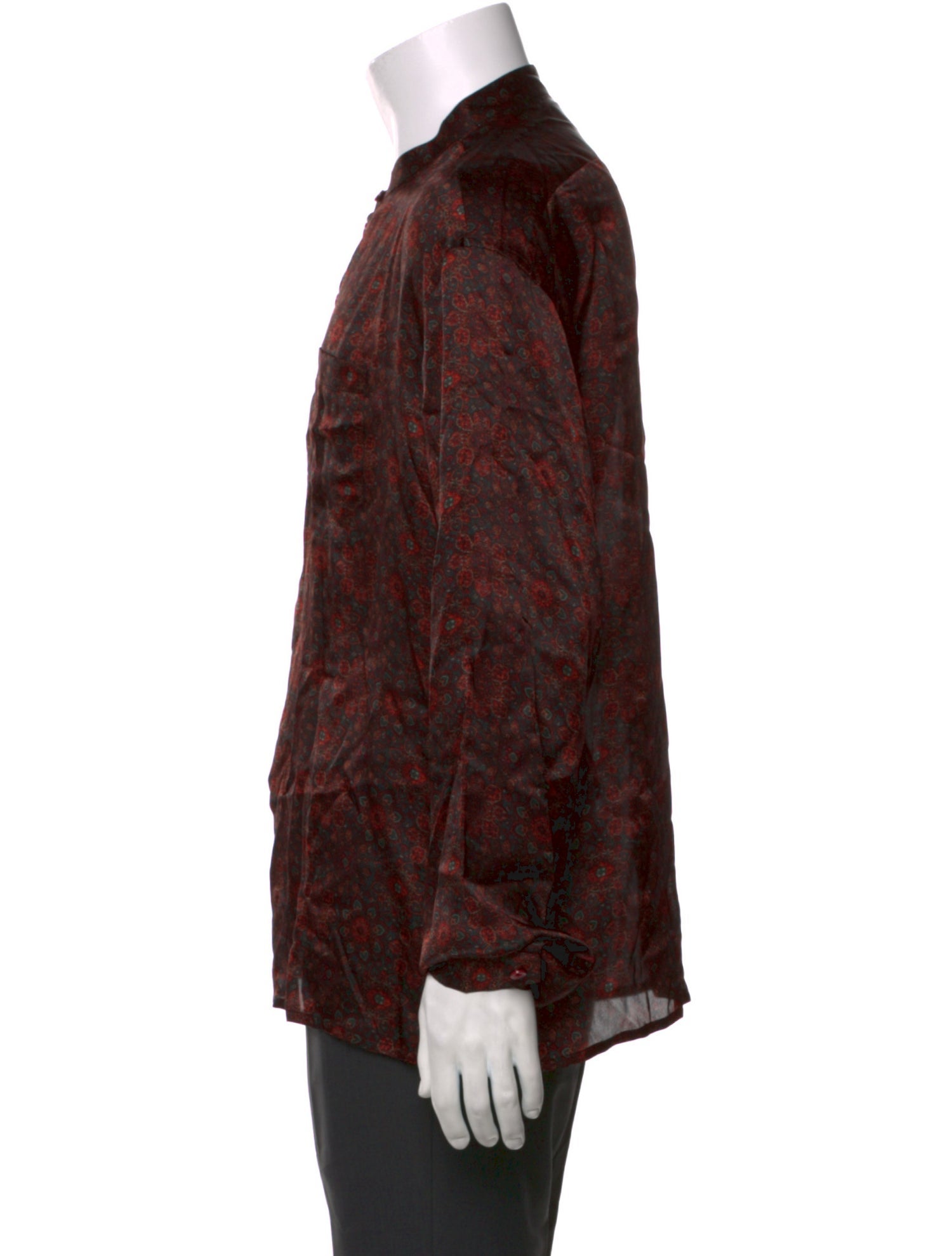 Saint Laurent 2018 Silk Dress Shirt