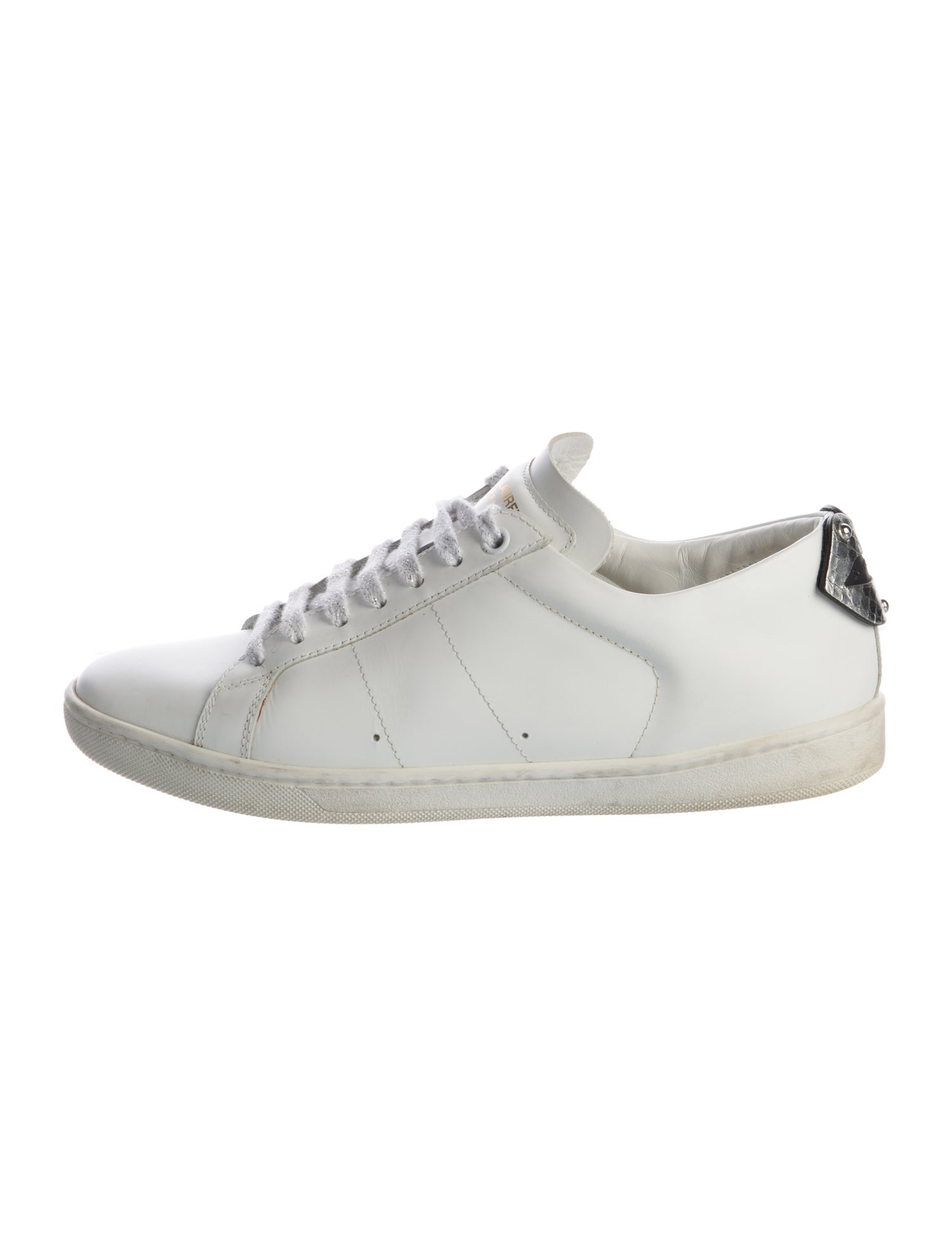 Saint Laurent Leather Sneakers