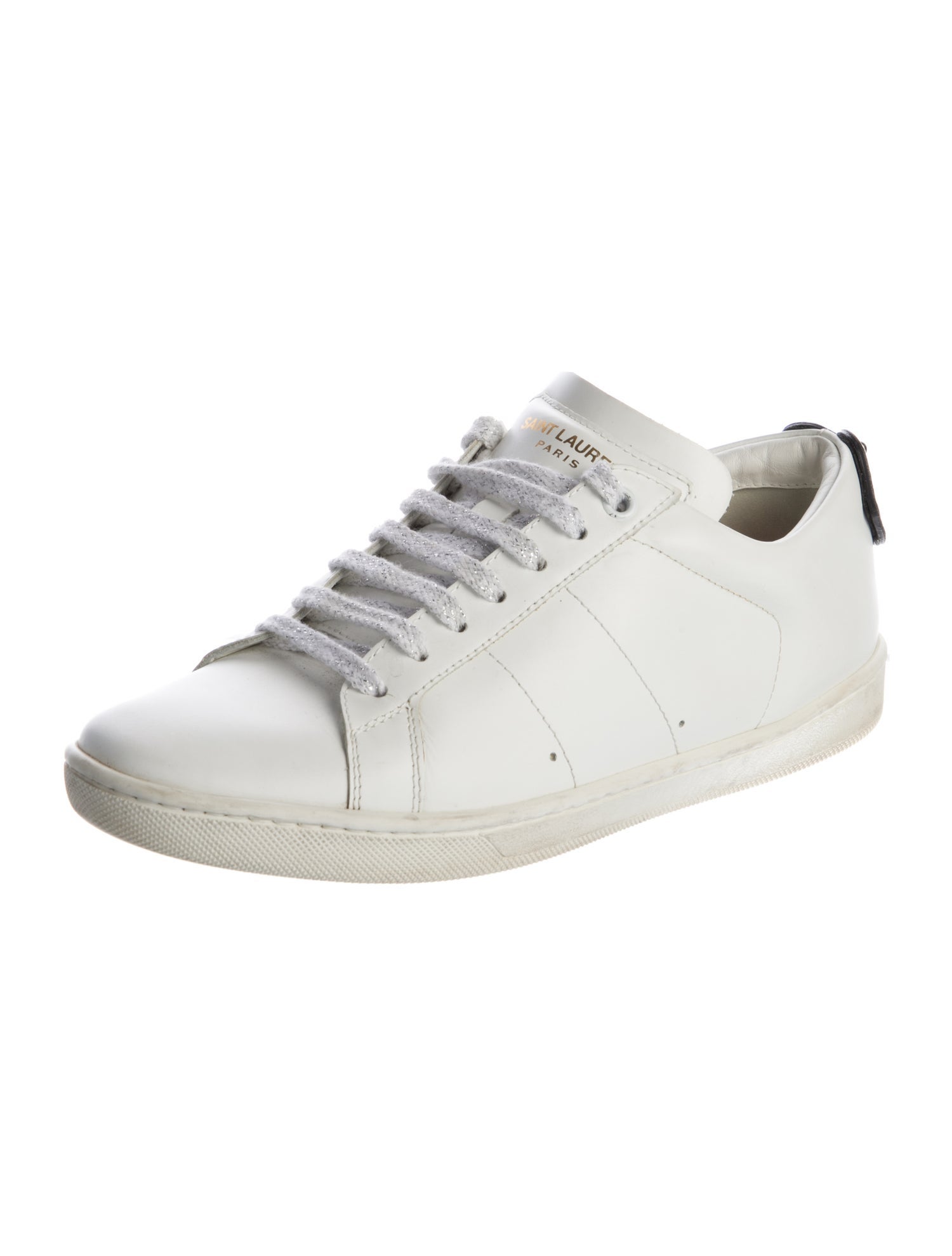 Saint Laurent Leather Sneakers