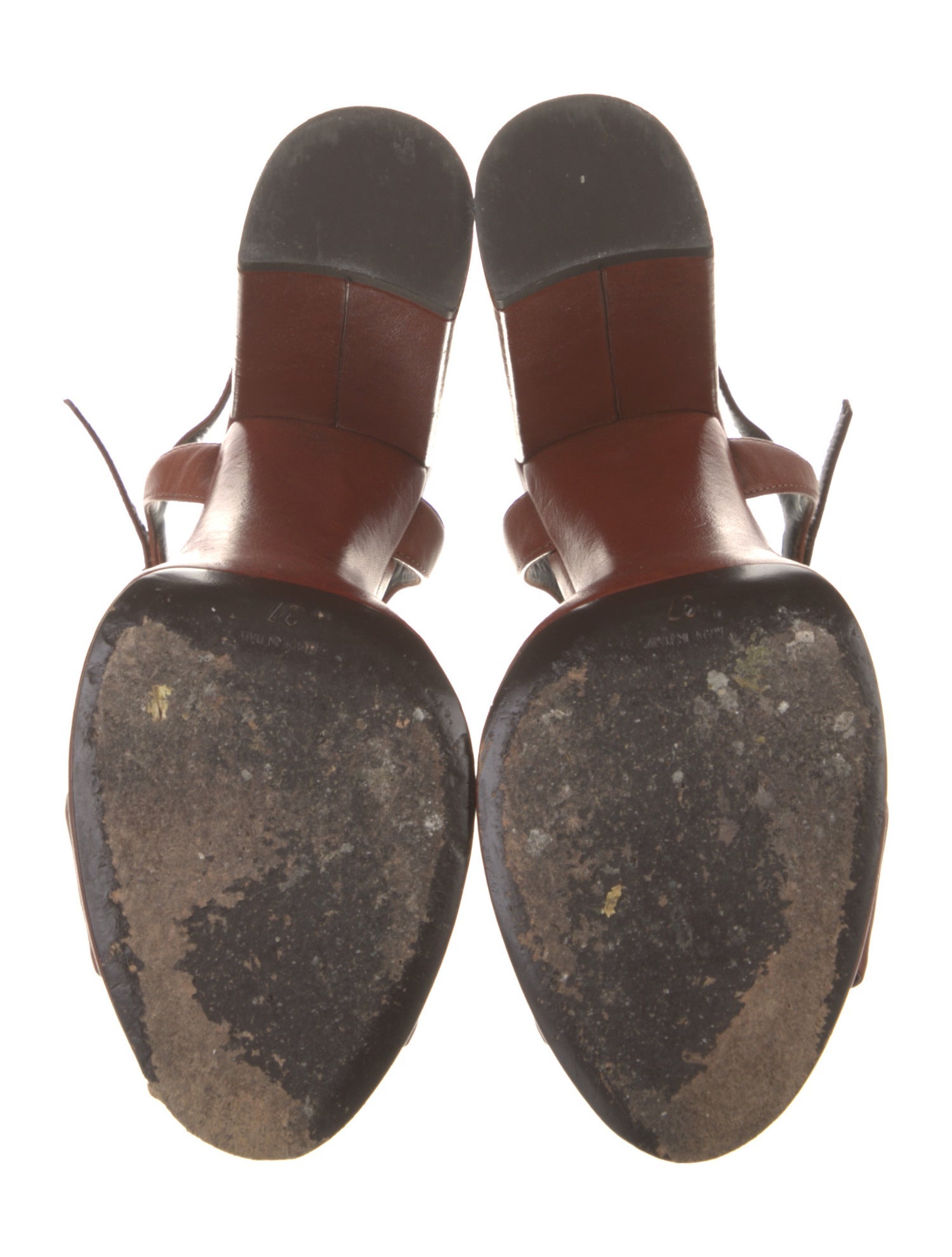 Saint Laurent Leather Sandals