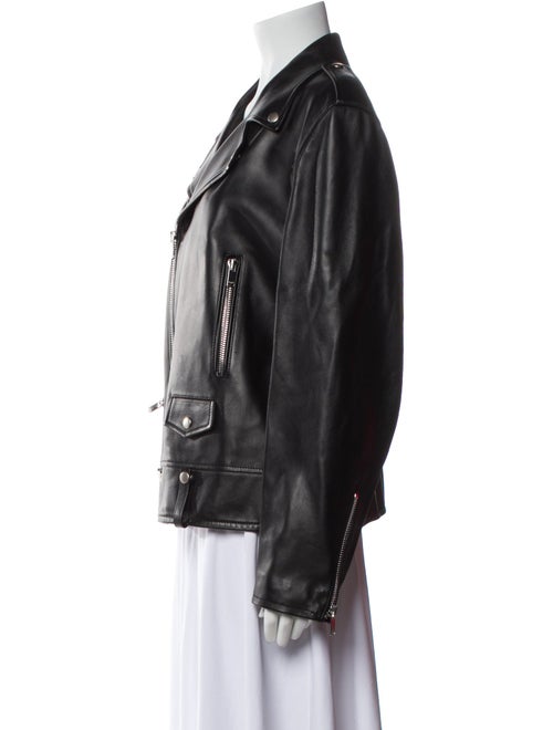 Saint Laurent Leather Biker Jacket