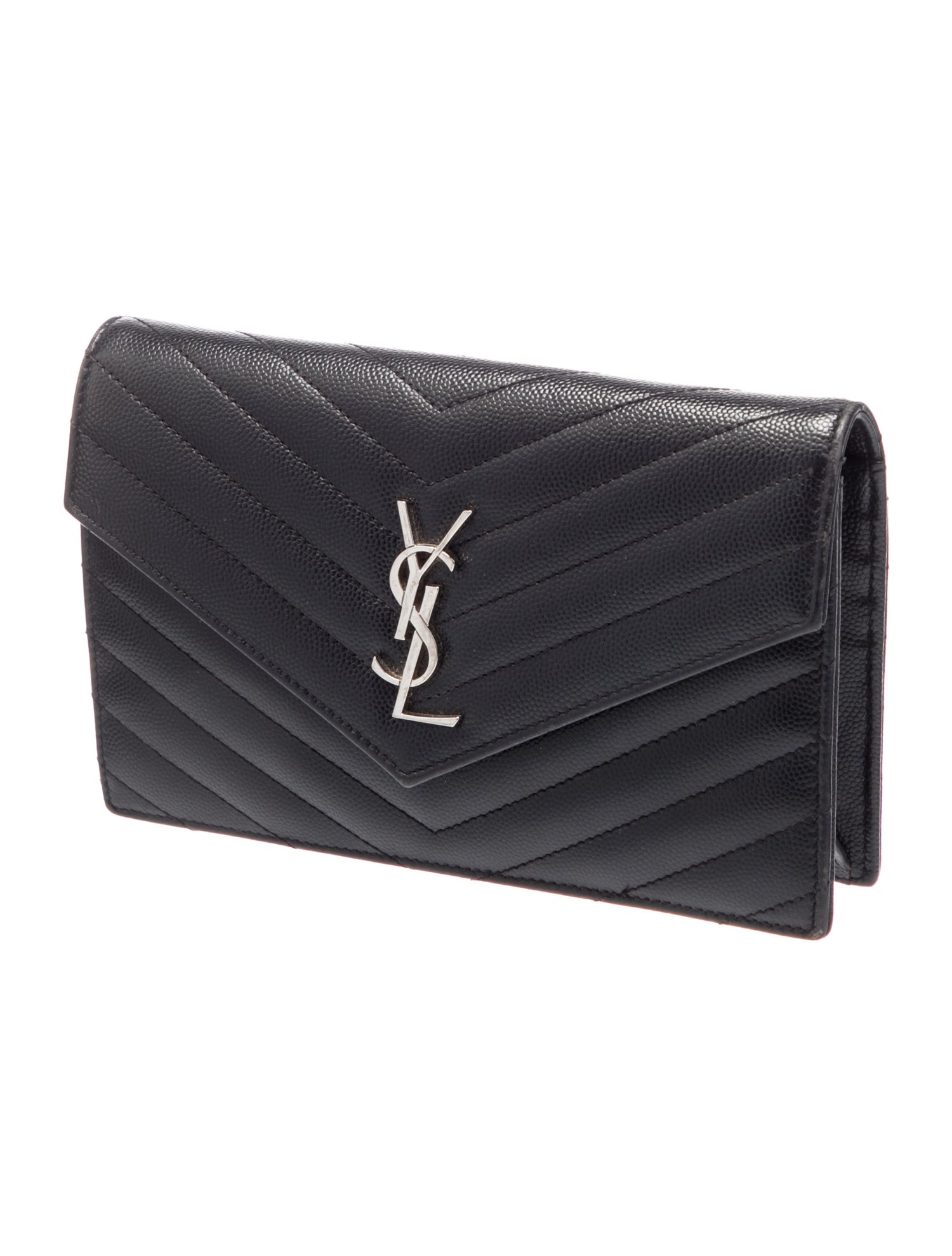 Saint Laurent Leather Envelope