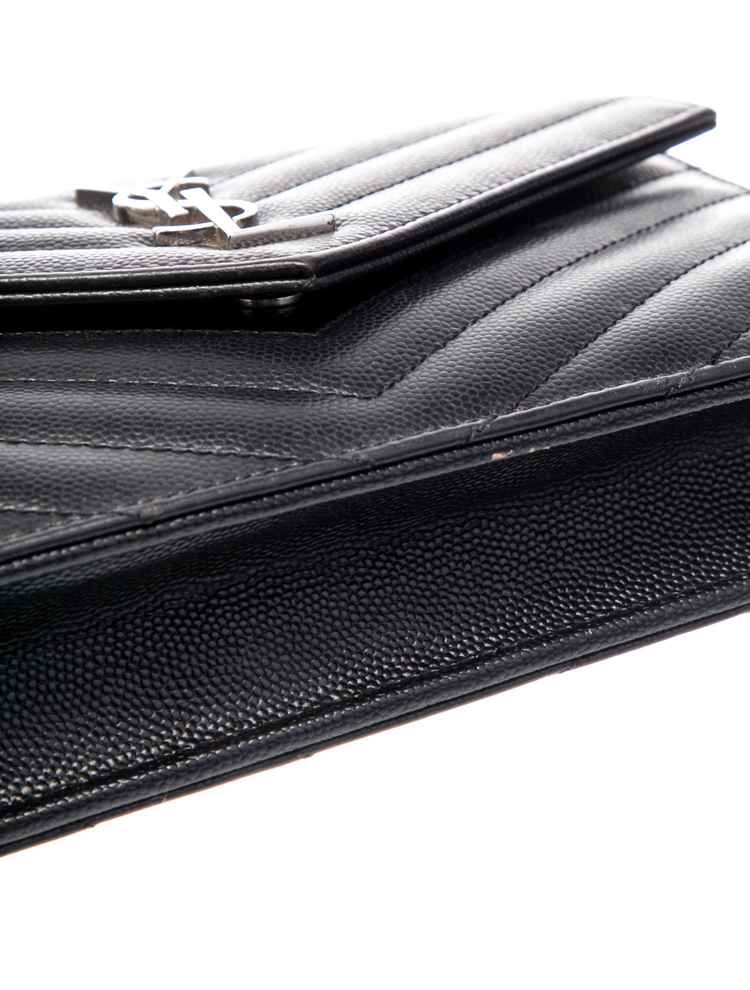 Saint Laurent Leather Envelope