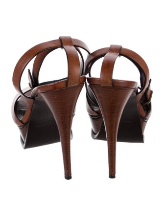 Saint Laurent Leather Sandals