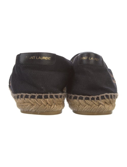 Saint Laurent Canvas Graphic Print Espadrilles