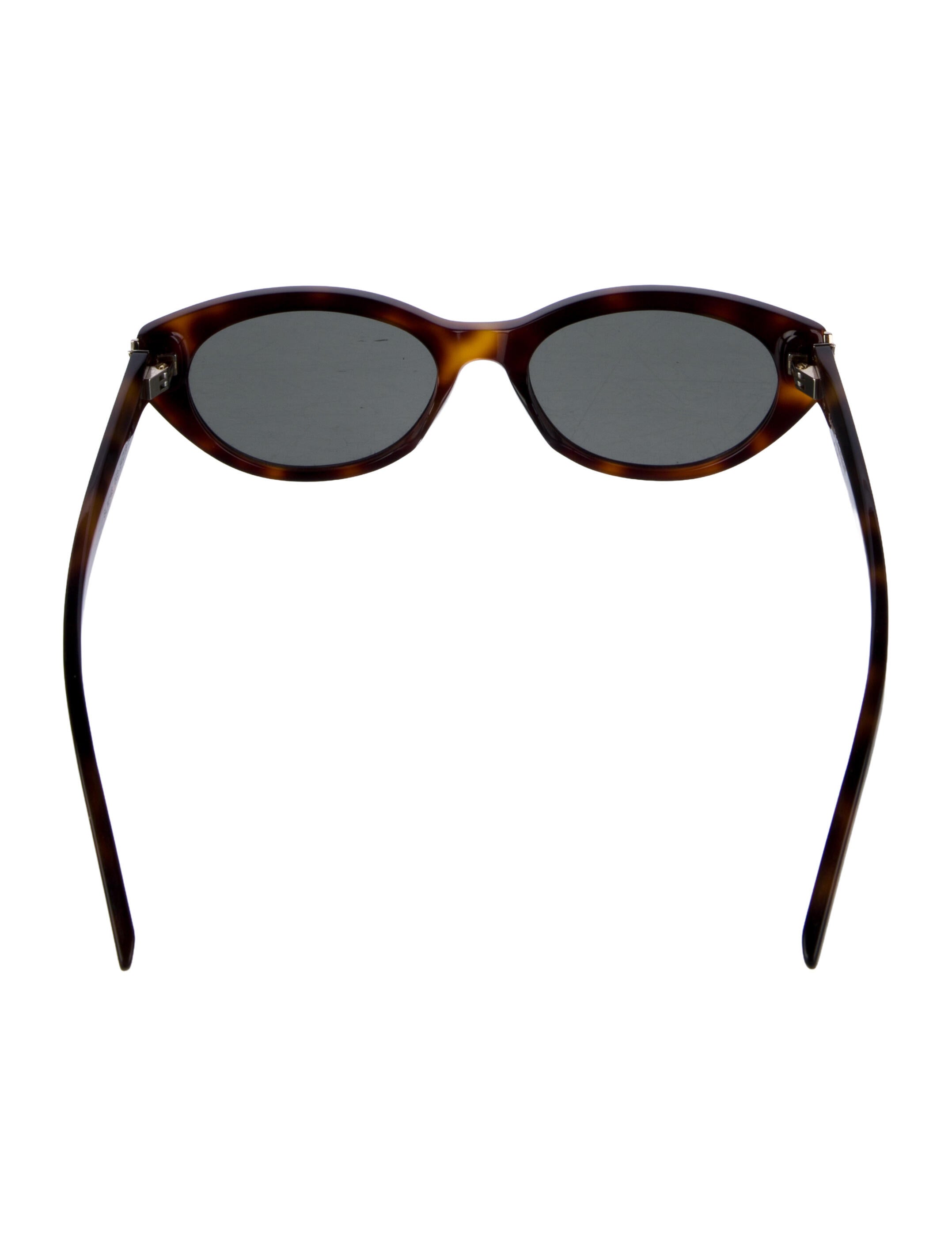 Saint Laurent Cat-Eye Tinted Sunglasses