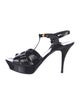Saint Laurent Patent Leather T-Strap Pumps