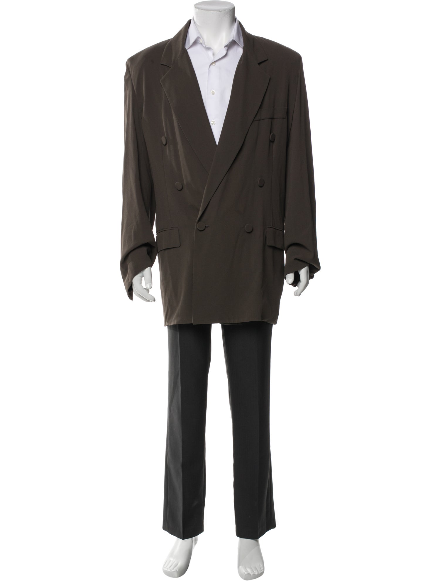 Saint Laurent 2024 Silk Overcoat