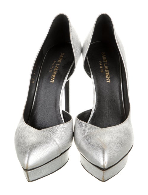 Saint Laurent Leather D'Orsay Pumps
