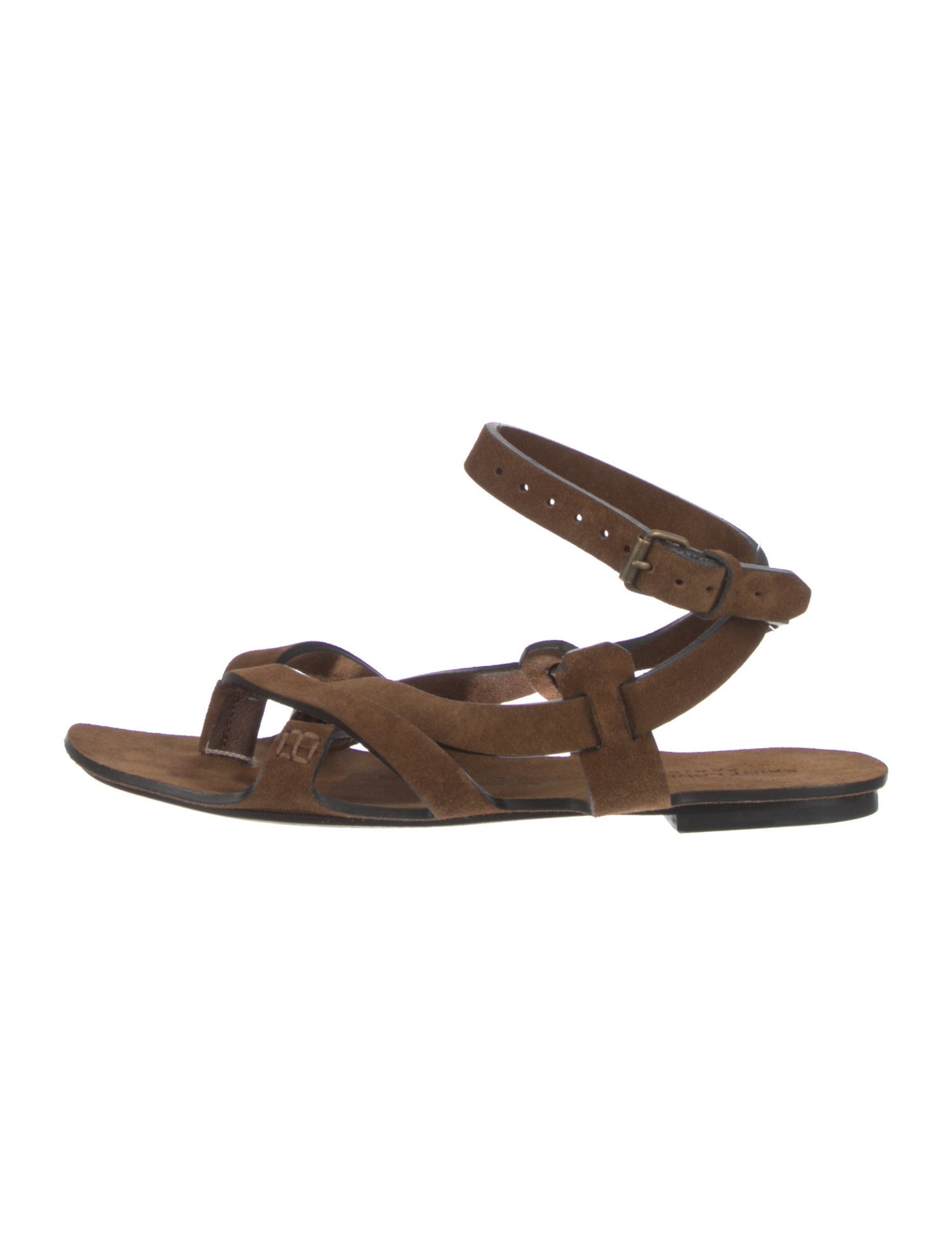 Saint Laurent Suede Sandals