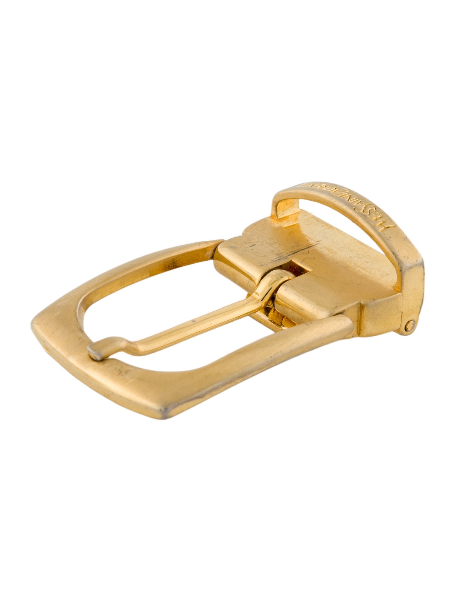 Yves Saint Laurent Metal Gold Buckle