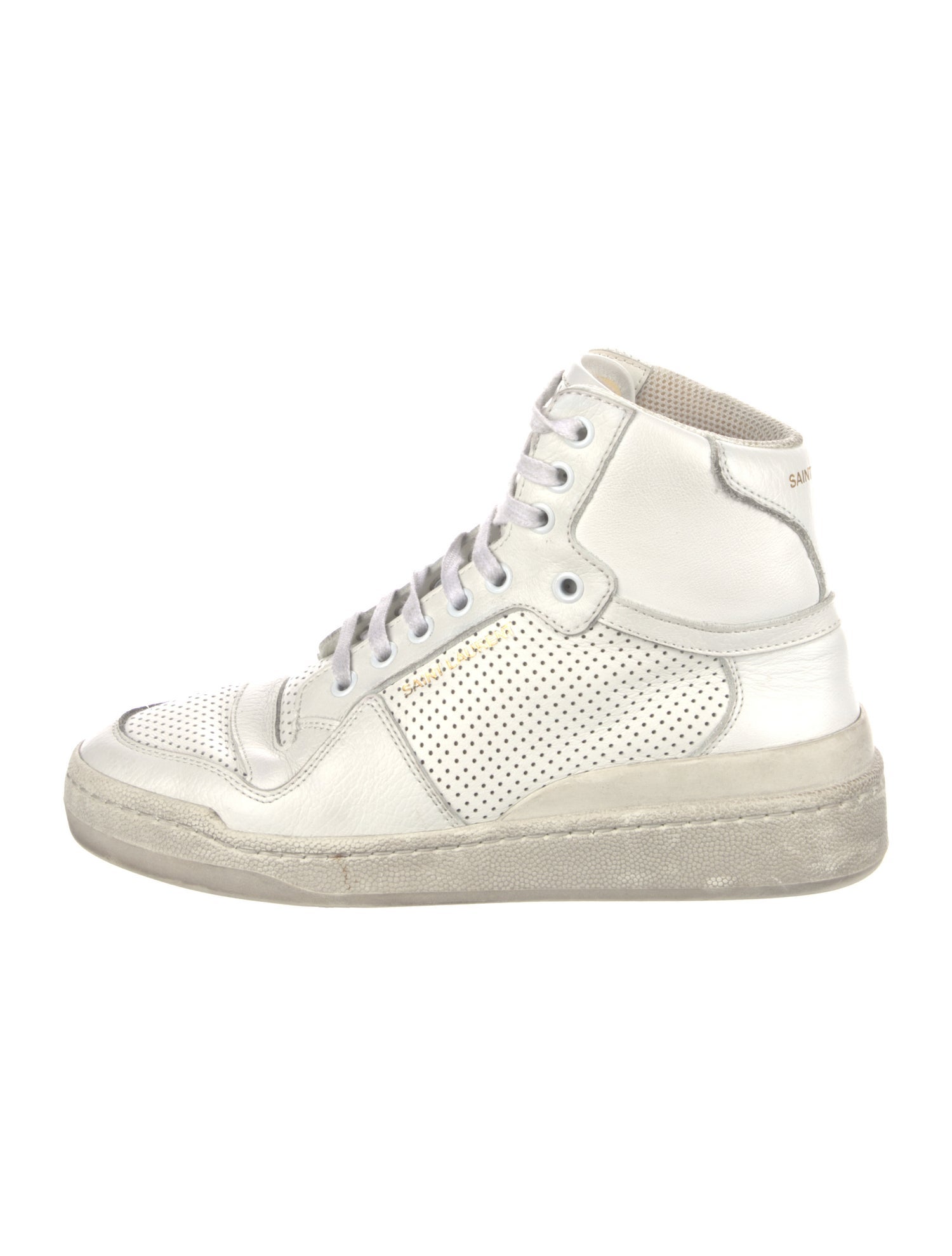 Saint Laurent Leather Sneakers