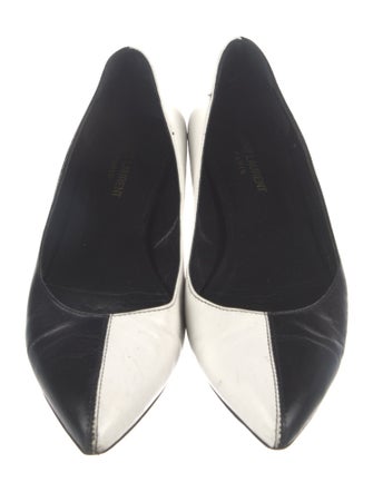 Saint Laurent Leather Flats