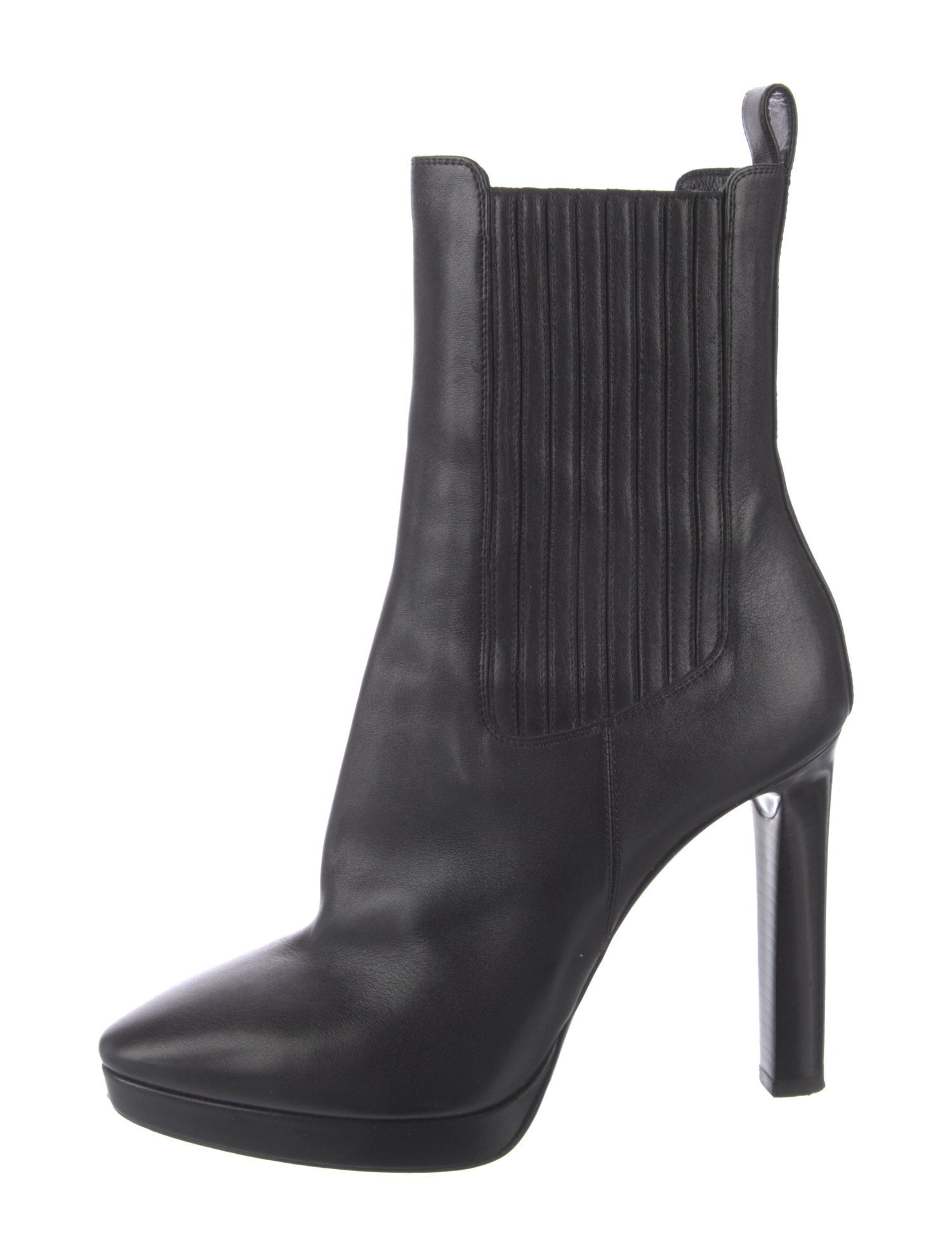 Saint Laurent Leather Chelsea Boots