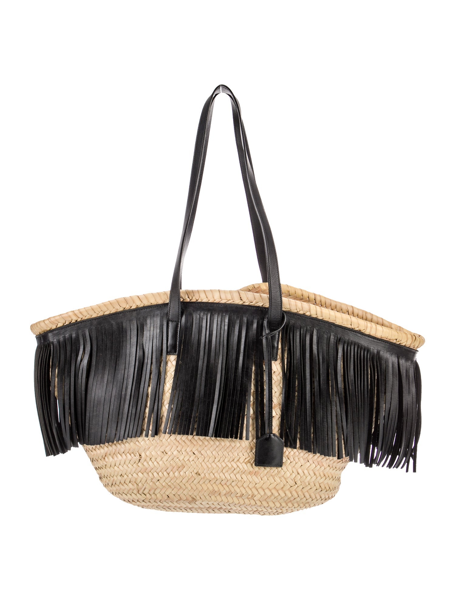 Saint Laurent Raffia Panier