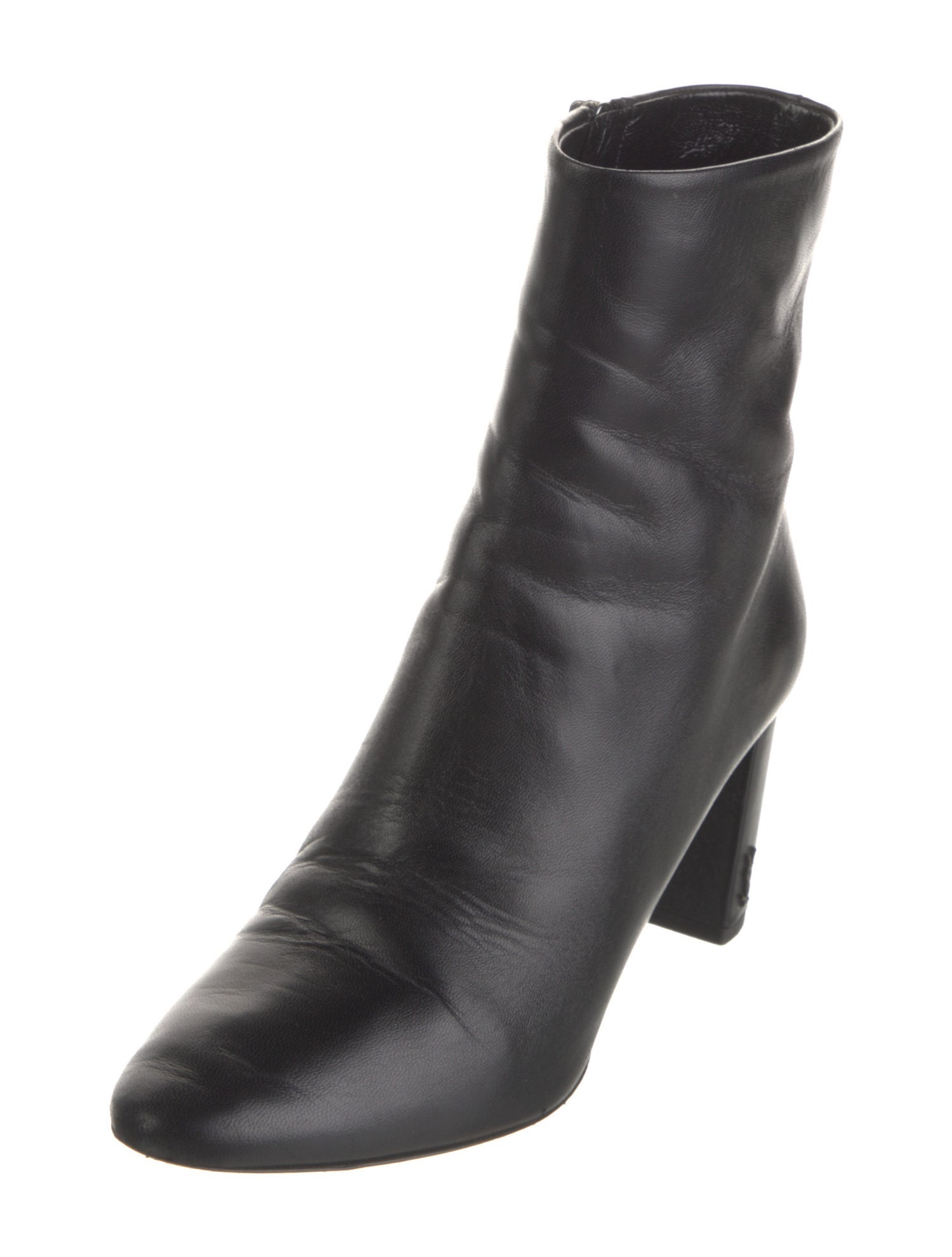 Saint Laurent Leather Boots